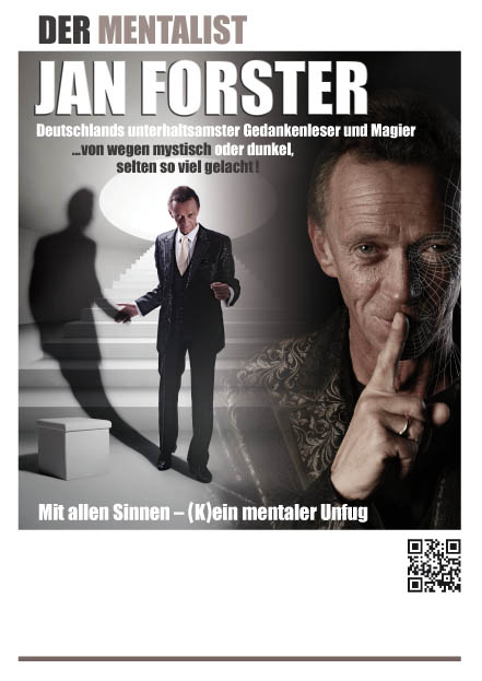 Jan Forster Mentalist Plakat 2015